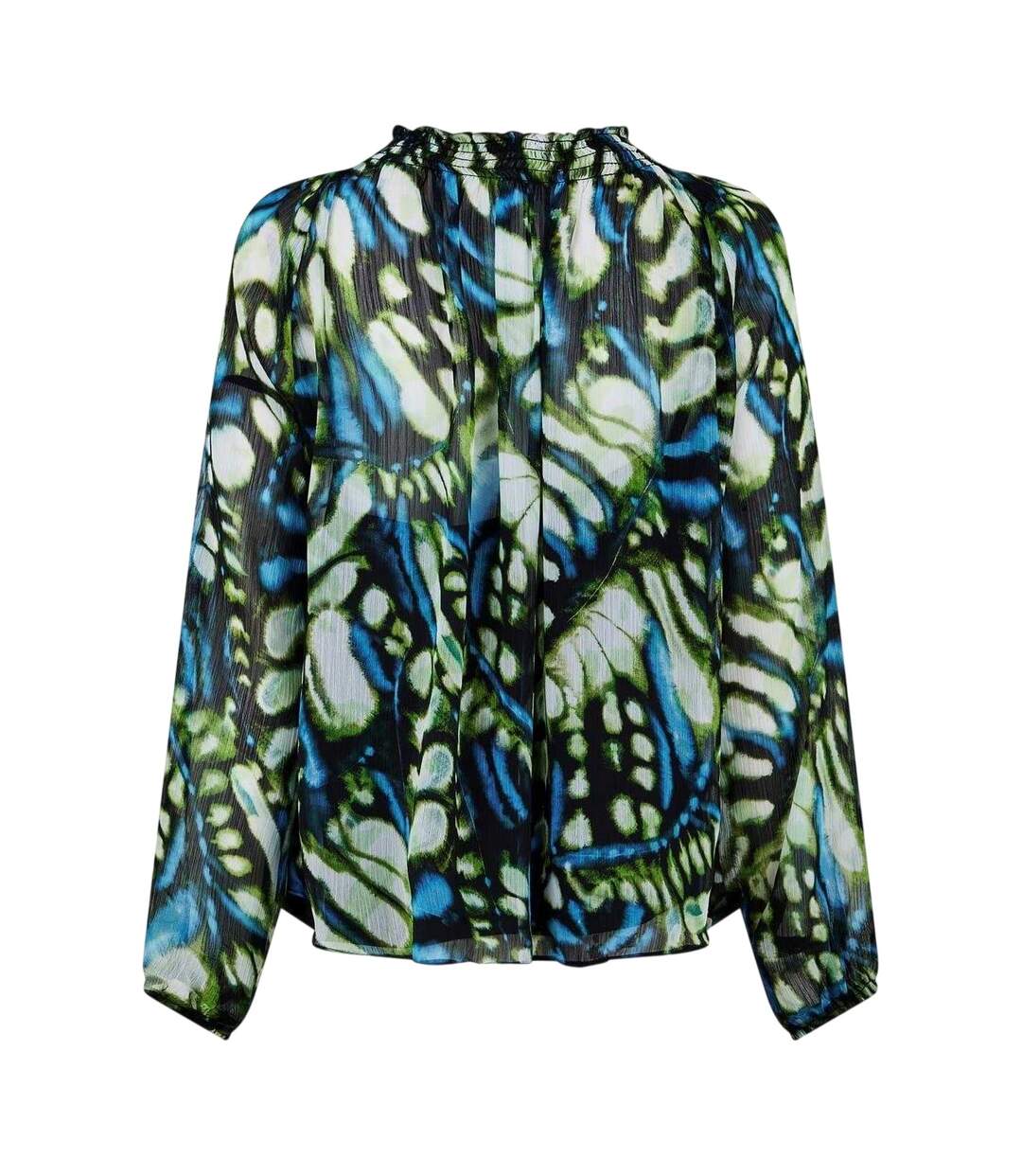 Blouse Femme Vert Jaune Pâle Biba-3