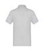 Mens pique polo shirt ash heather Kariban