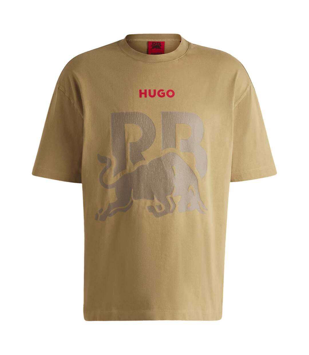T-shirt Motif/style Imprimé Graphique Rb F1 Racing Adulte Beige Hugo-1