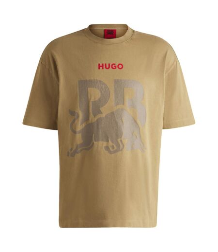 T-shirt Motif/style Imprimé Graphique Rb F1 Racing Adulte Beige Hugo