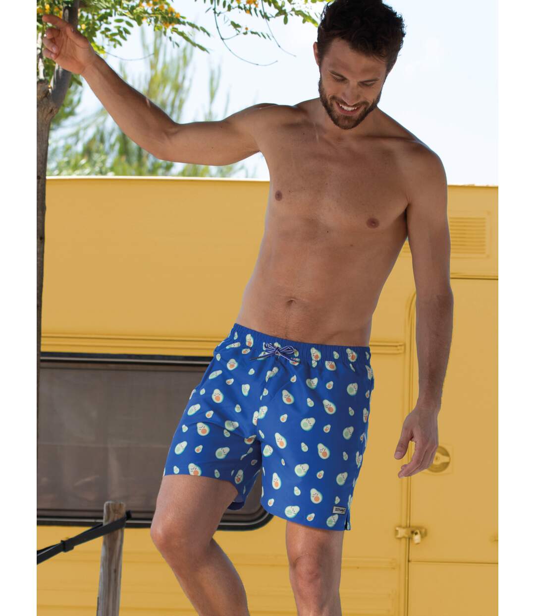 Short bain Aguacates Mr Wonderful bleu Admas-3