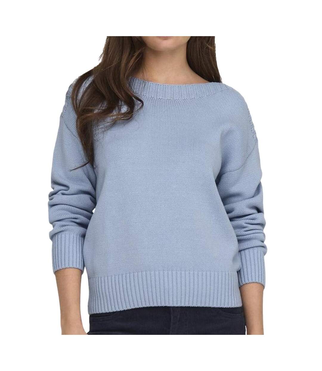 Pull Bleu Femme JDY Marie - L-1