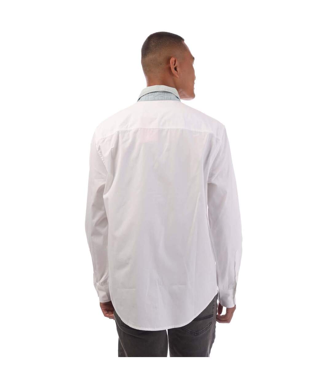 Chemise S-holls Homme Blanc Diesel-3