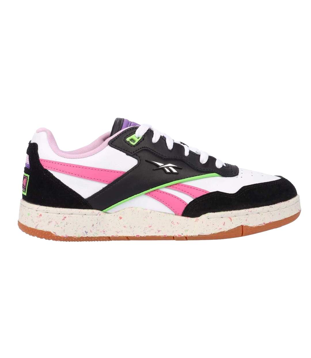 Baskets Bb Adulte Noir Rose Reebok-3