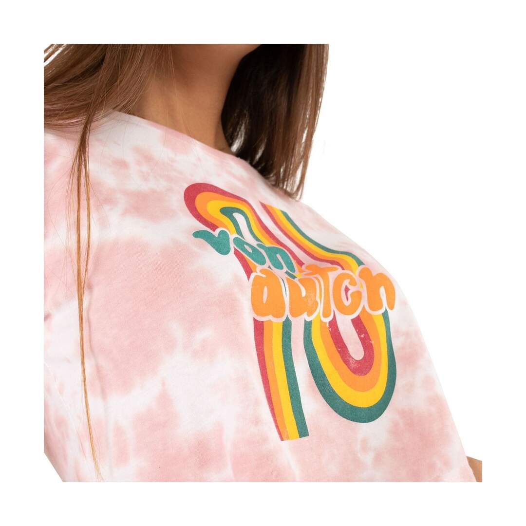 Crop Top Tie and Dye femme en coton Bow Vondutch-2