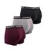 Lot de 3 boxers noir/gris/bordeaux homme le coq sportif boxer - l-2