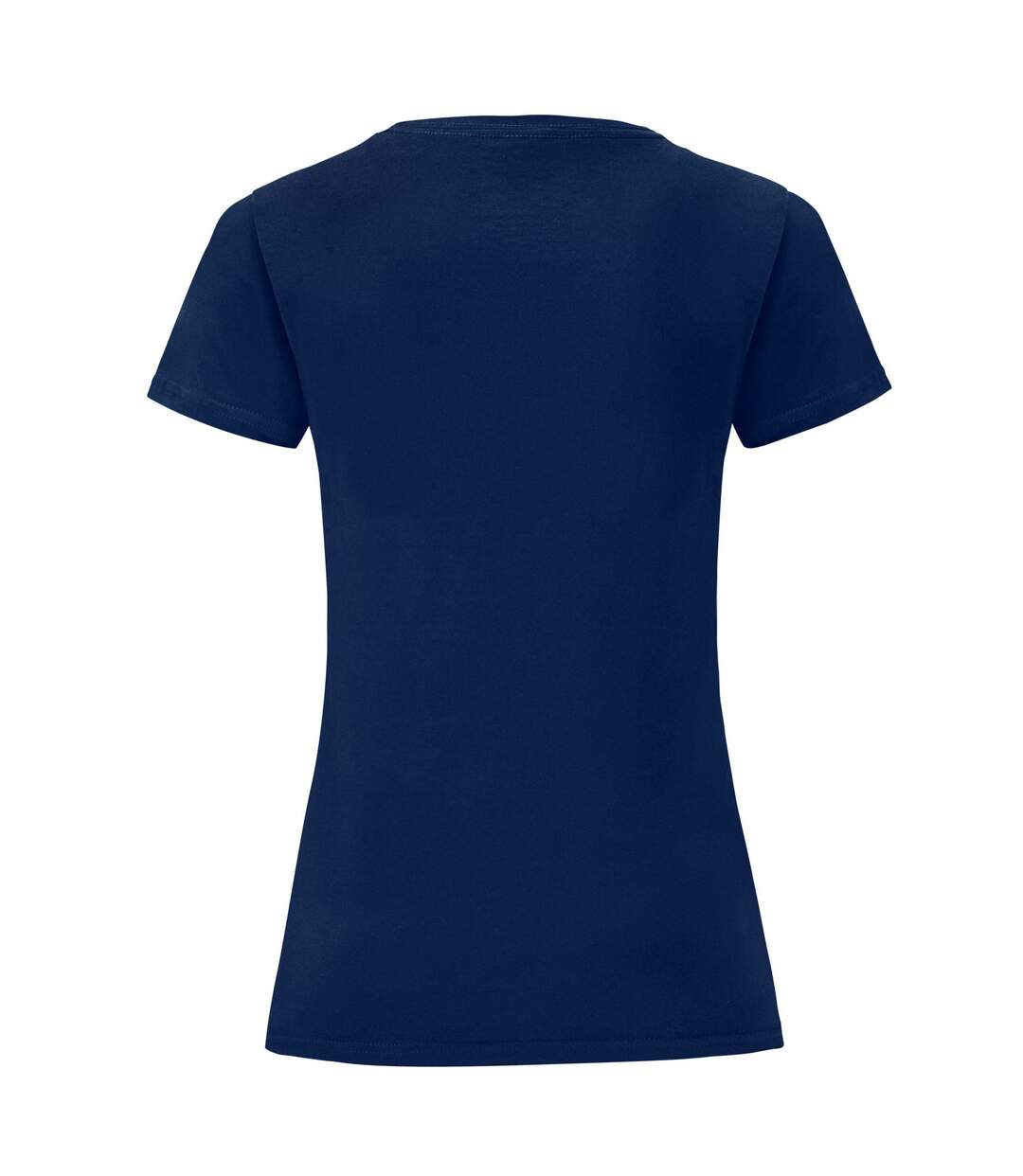 T-shirt Iconic Femme Bleu Marine Fruit Of The Loom-2
