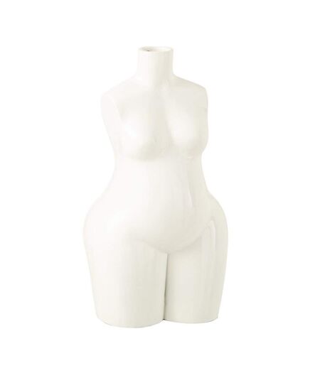 Vase Design Corps Femme 47cm Blanc