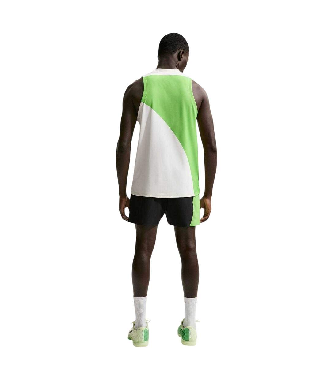 Mens Court Slam T-shirt Sail Black Nike-2