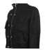 Womens/ladies Funnel Neck Crop Sweatshirt Black Biba-4
