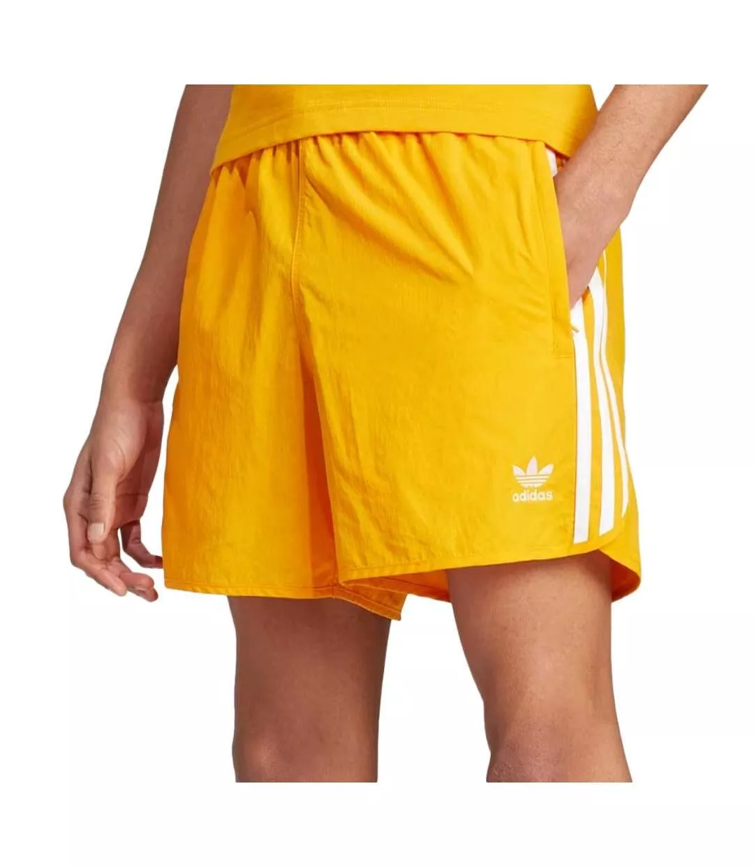 Short orange homme adidas sprinter-1