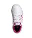 Girls Tensaur Trainers White Pink Adidas-4