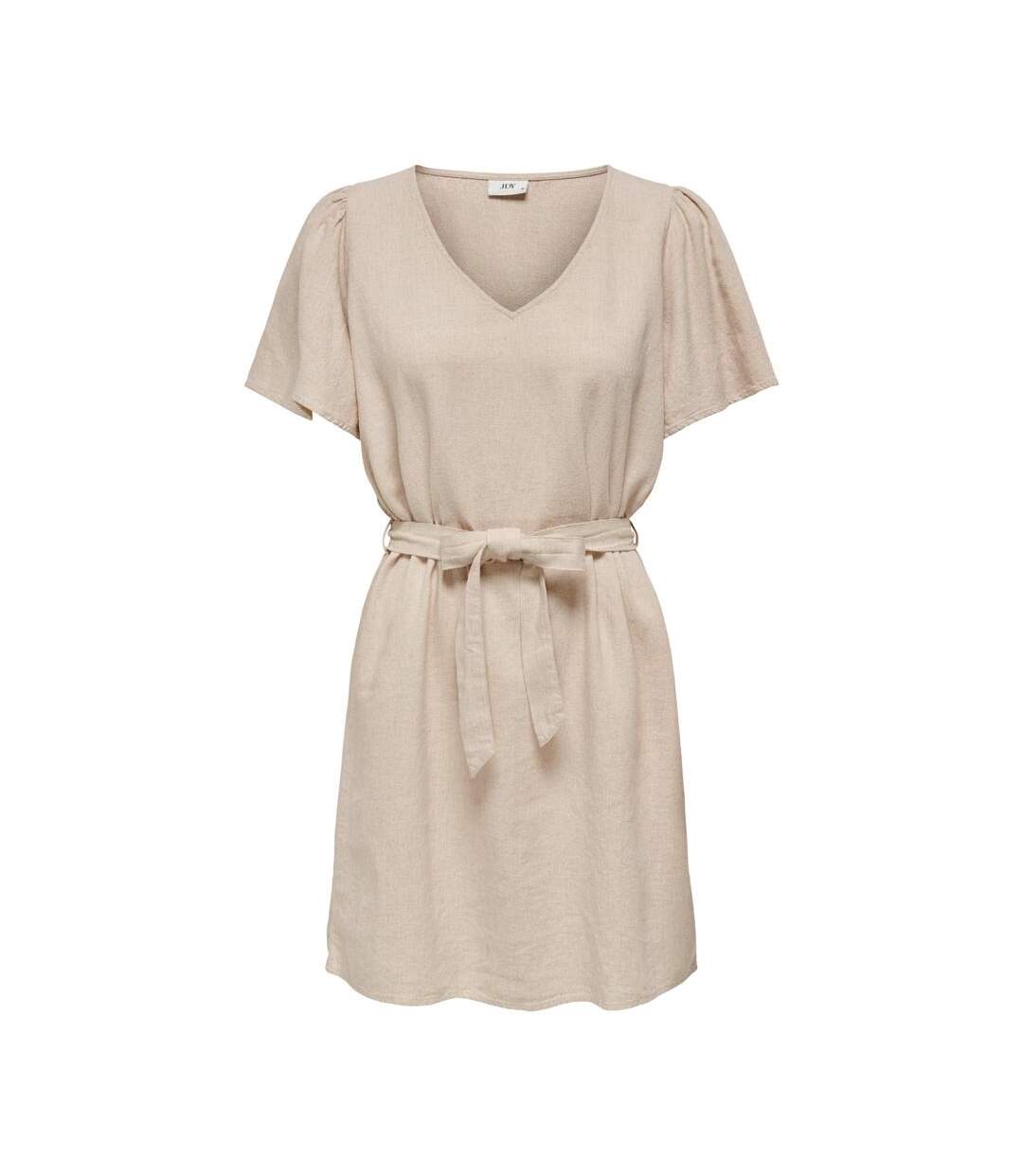 Robe Beige Femme JDY 15321189 - L-1