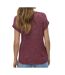 T-Shirt rouge chiné femme vero moda brianna 10291353-2