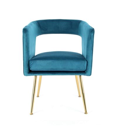 Fauteuil AME en polyester doux et soyeux fait main