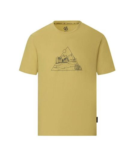 Mens Movement Iii Mountain T-shirt Oil Yellow Dare 2B