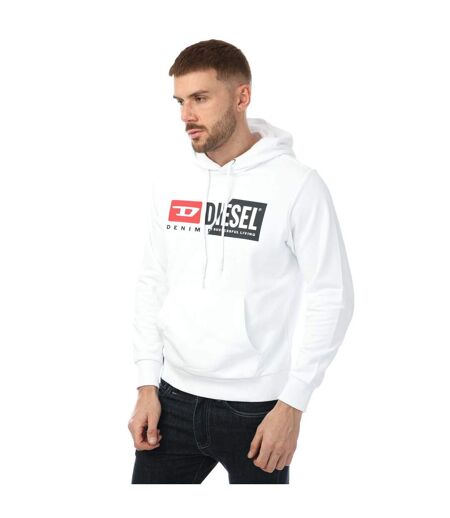 Sweat à capuche s-girk cuty felpa homme blanc Diesel