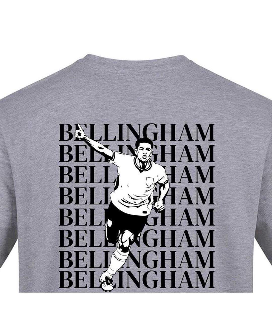 Mens Bellingham 10 Graphic Print Short-sleeved T-shirt Grey AWD-3