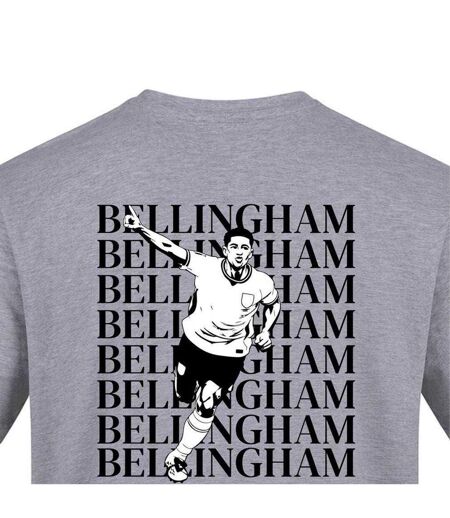 Mens Bellingham 10 Graphic Print Short-sleeved T-shirt Grey AWD