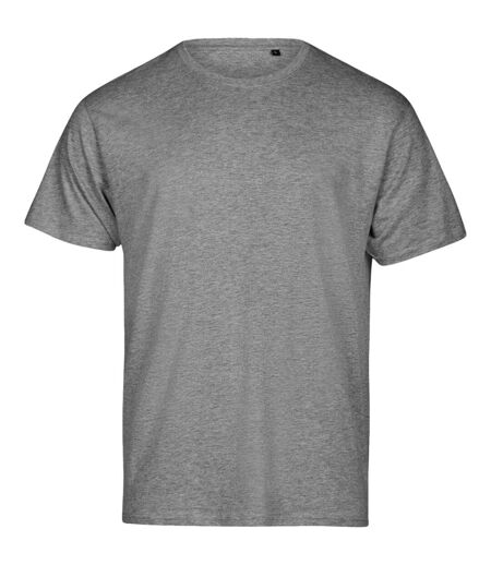 T-shirt Unlabeled Homme Gris Chiné Tee Jays