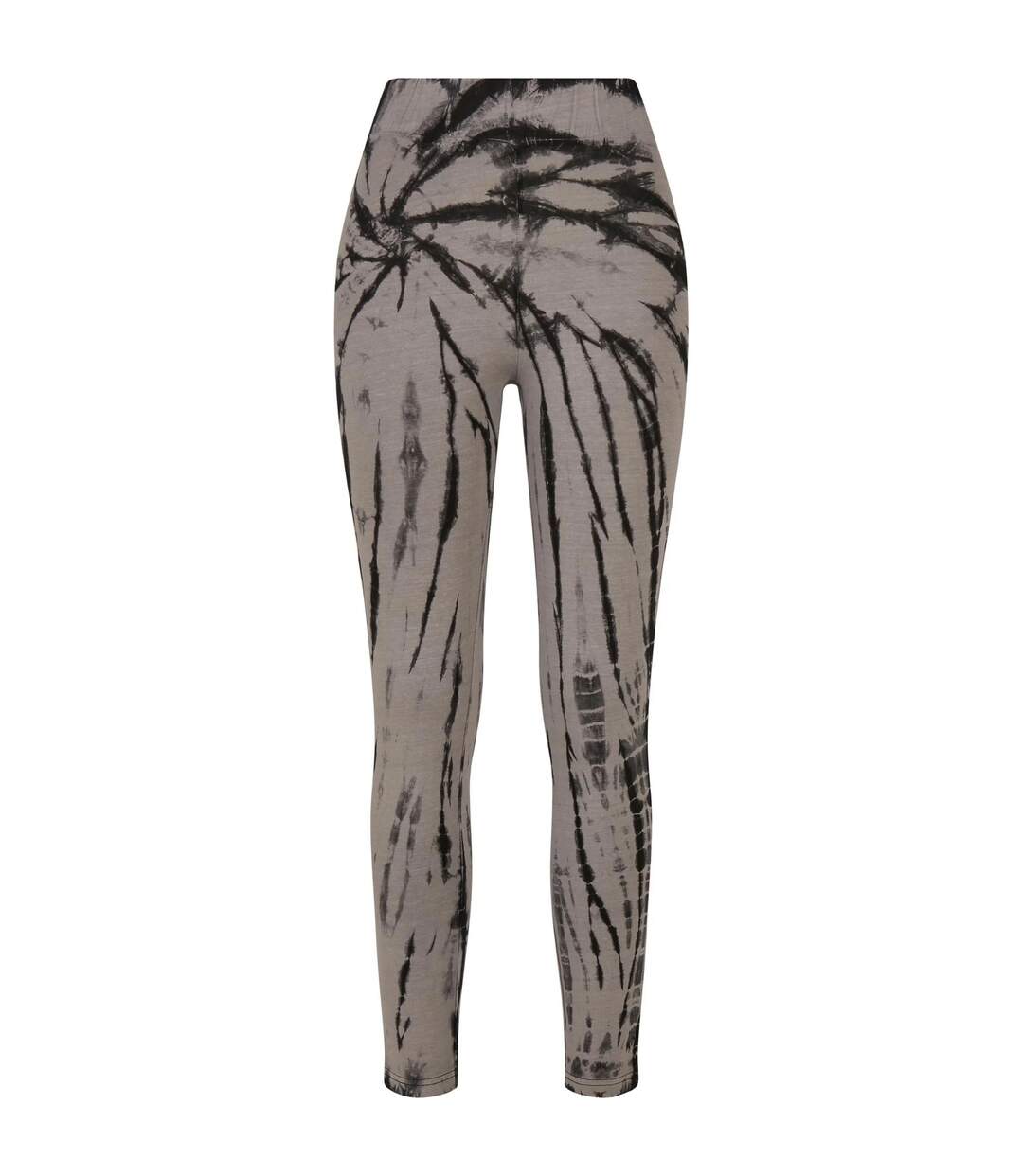 Legging Motif/style Tie-dye Femme Noir Anthracite Urban Classics-1