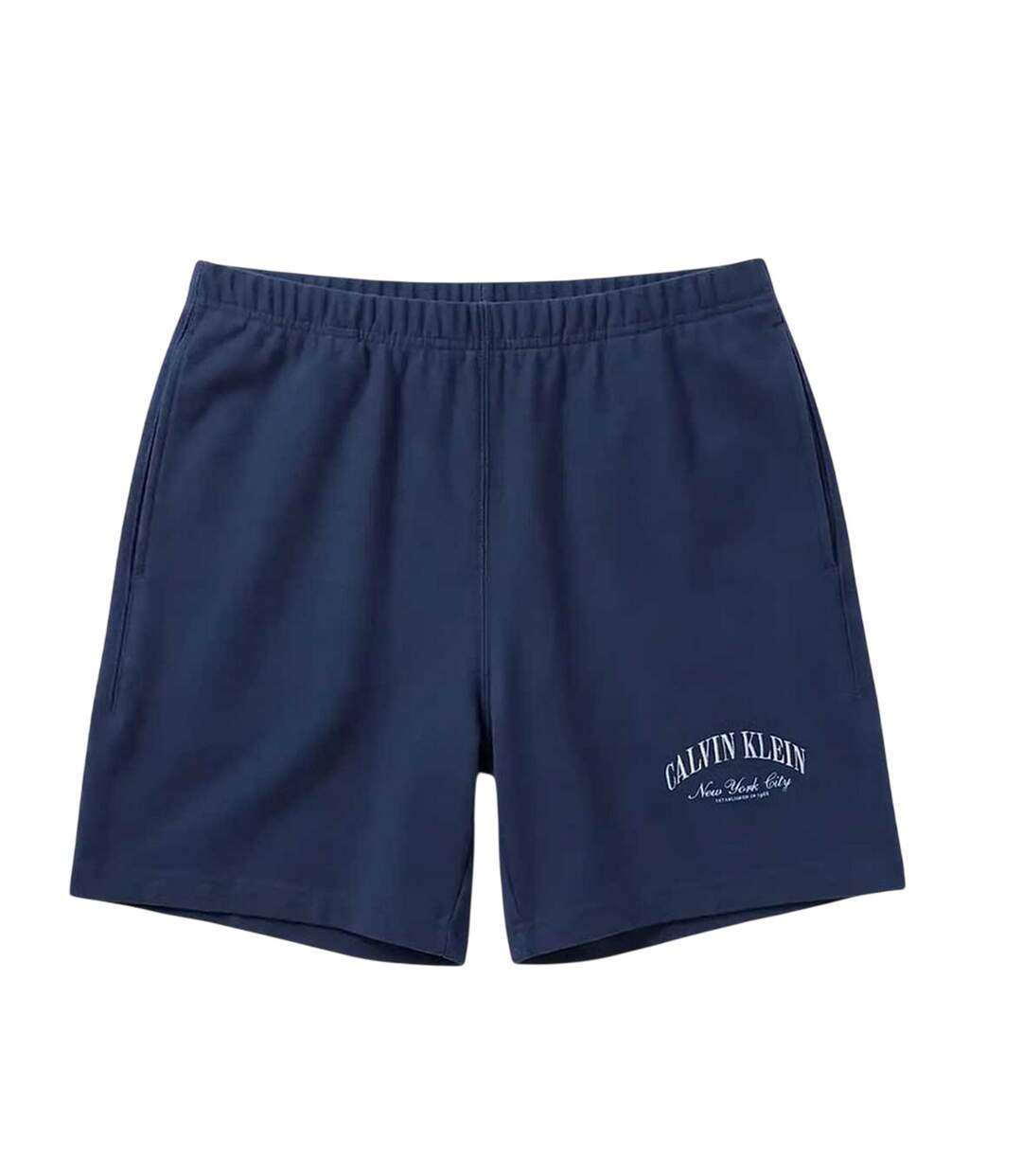Short Motif/style Universitaire New York Homme Bleu Foncé Calvin Klein-2