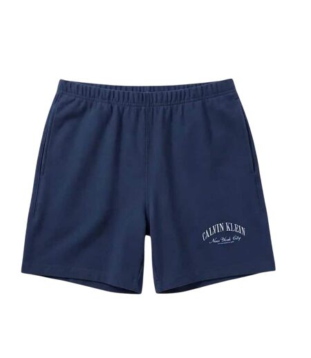 Short Motif/style Universitaire New York Homme Bleu Foncé Calvin Klein