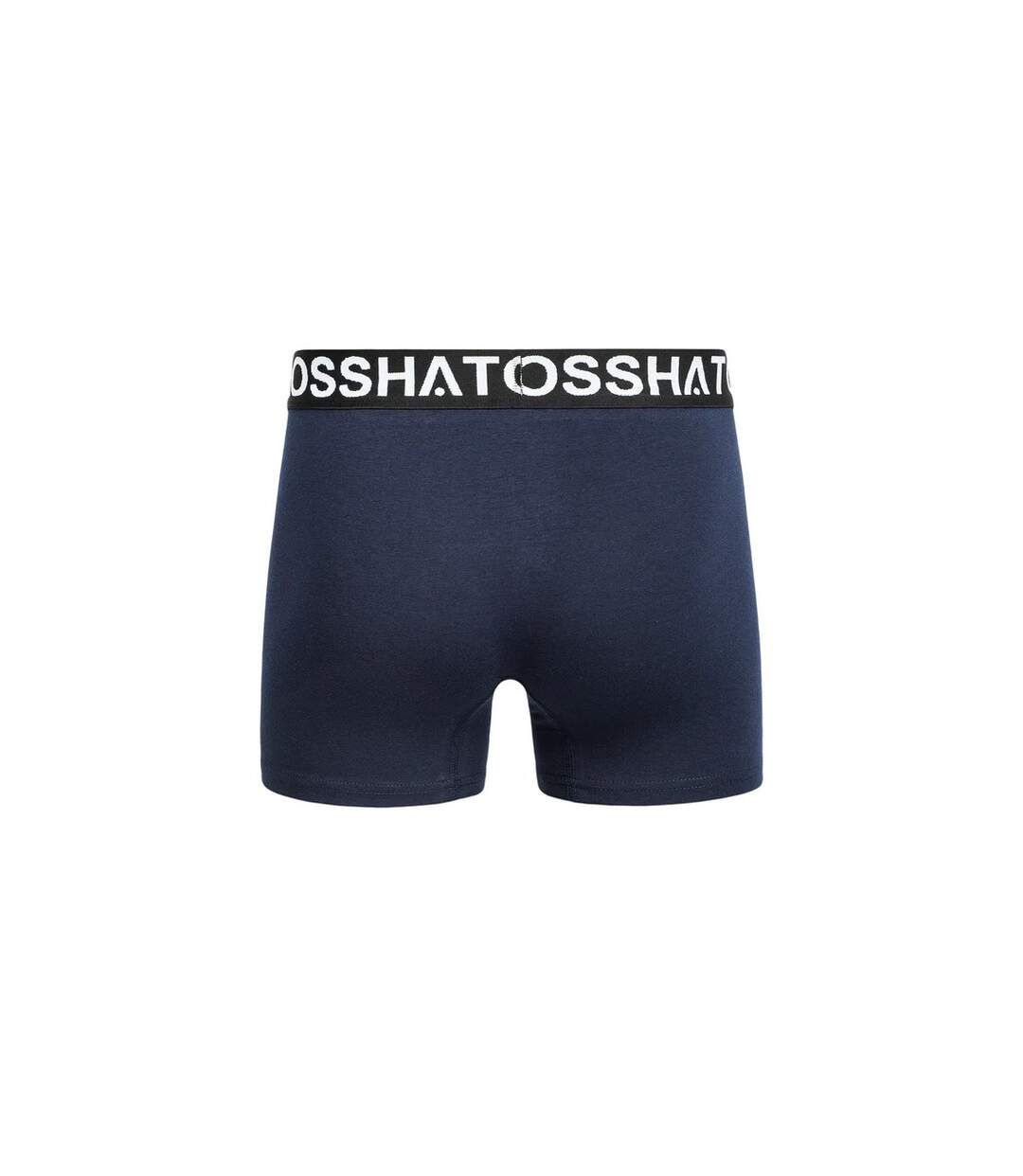 Crosshatch Mens Astral Boxer Shorts (Pack of 5) (Navy)