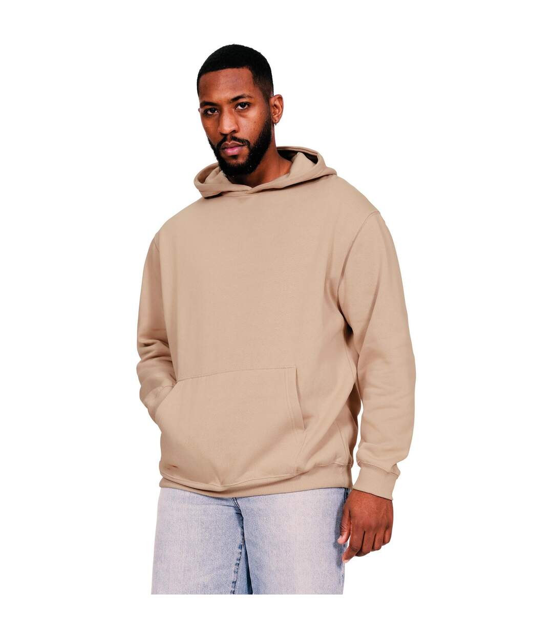 Sweat à capuche core homme sable Casual Classics-1