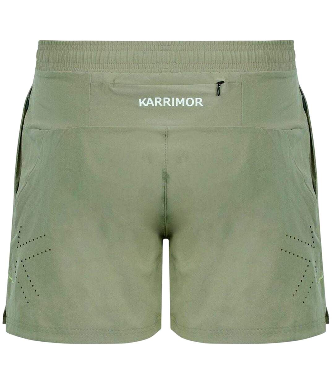 Short De Course Trial Homme Kaki Karrimor-2