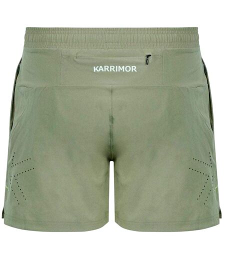 Short De Course Trial Homme Kaki Karrimor