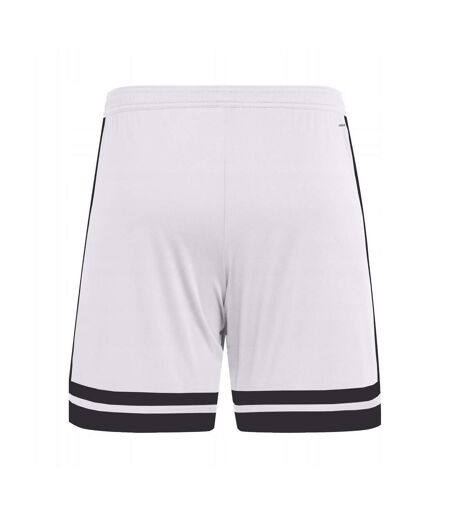 Short Squadra Homme Blanc Noir Adidas