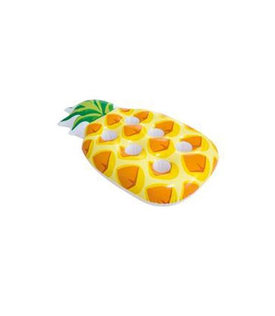 Porte Verre Gonflable Ananas 97cm Jaune