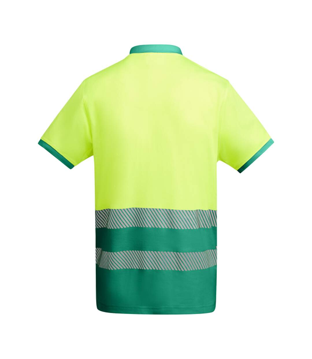 Polo Haute Visibilité Atrio Homme Vert Jaune Fluo Roly Workwear-2