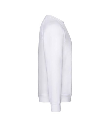 Sweat classic homme blanc Fruit of the Loom