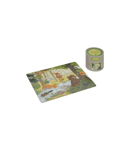 Puzzle Enfant 24 Pièces Forêt 30cm Vert