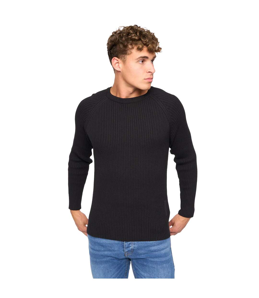 Pull kramtax homme noir Crosshatch