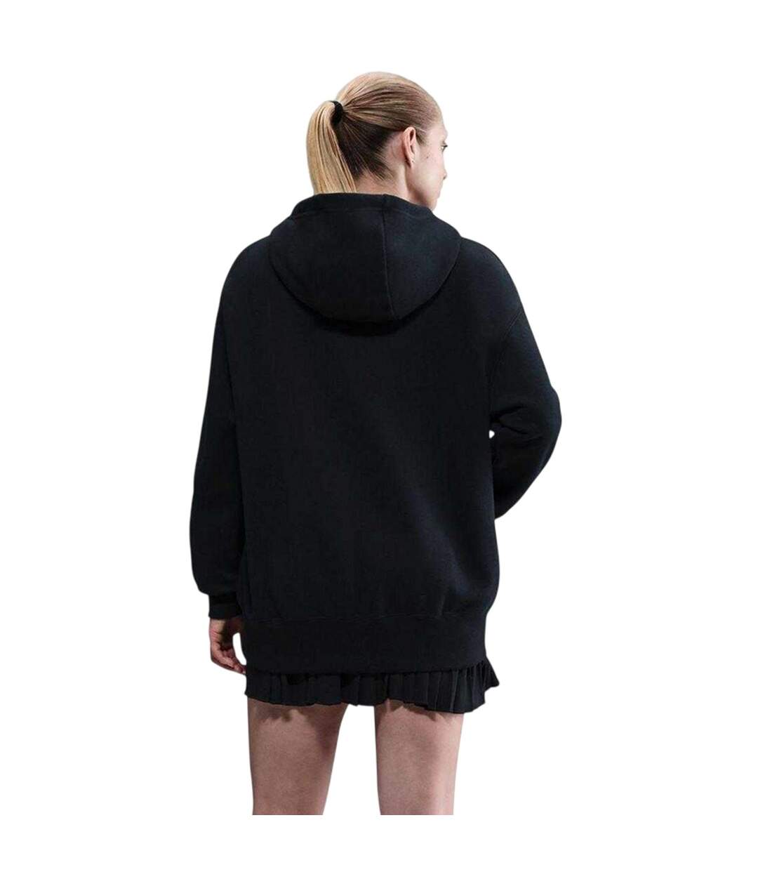 Womens/ladies Phoenix Fleece Hoodie Black Nike-3