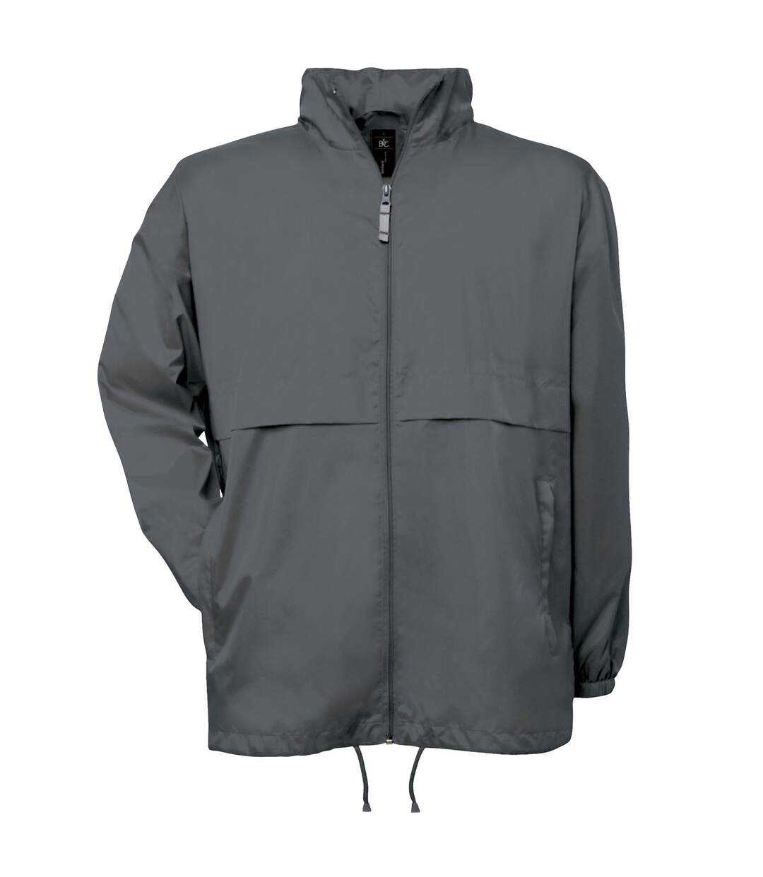 Veste Légère Coupe-vent Hommes Gris Foncé B&C-1