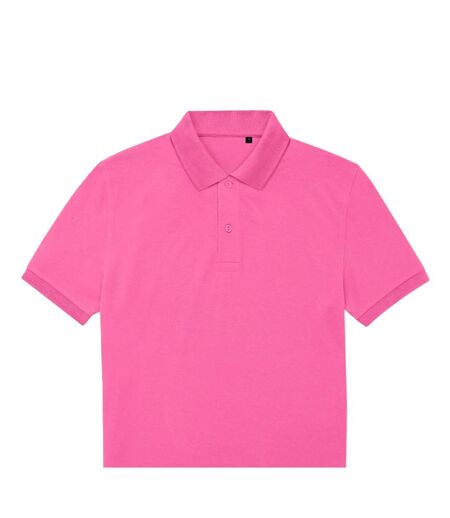 Mens My Eco Polo Shirt Lotus Pink B&C