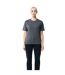 Unisex adult teide recycled cotton t-shirt heather anthracite Iqoniq-3