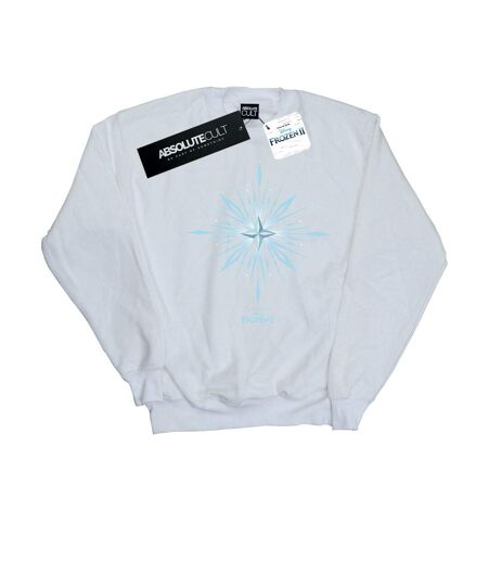 Disney Pantalon de survêtement Frozen 2 Elsa Signature Snowflake Womens/Ladies (Blanc) - UTBI18708