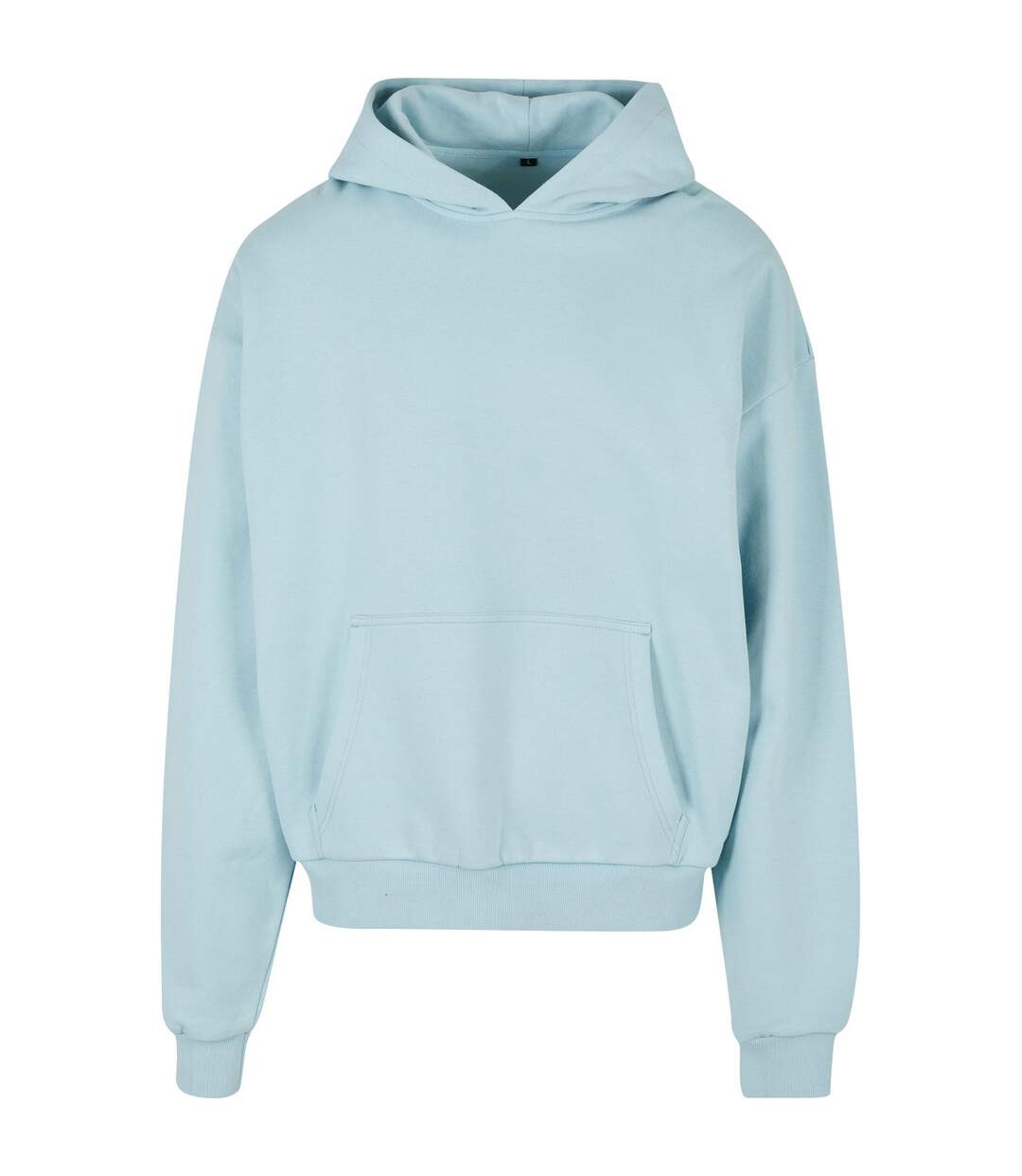 Sweat À Capuche Adulte Bleu Océan Build Your Brand-1