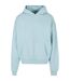 Sweat À Capuche Adulte Bleu Océan Build Your Brand-1
