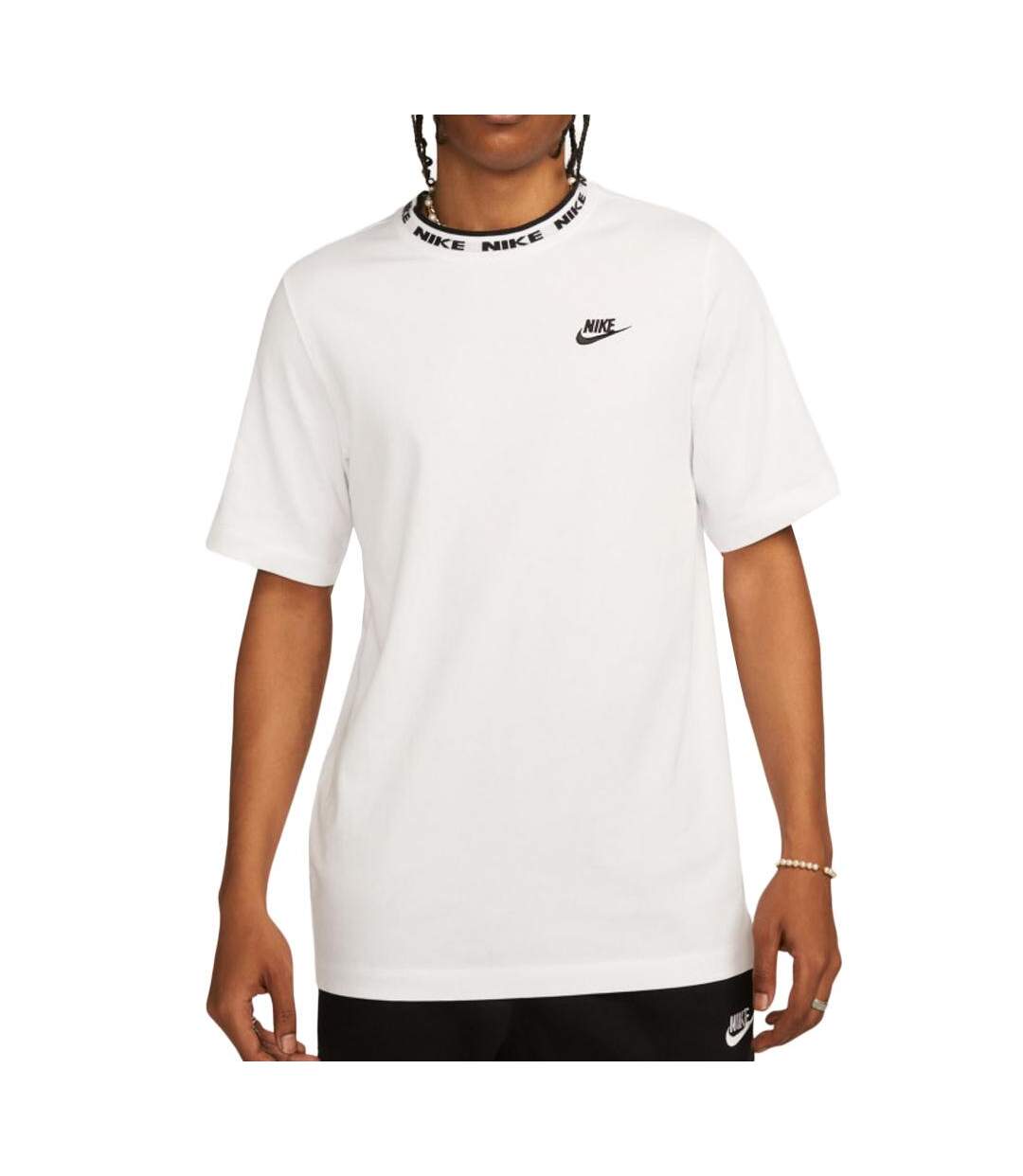 T-shirt Blanc Homme Nike Club - XL