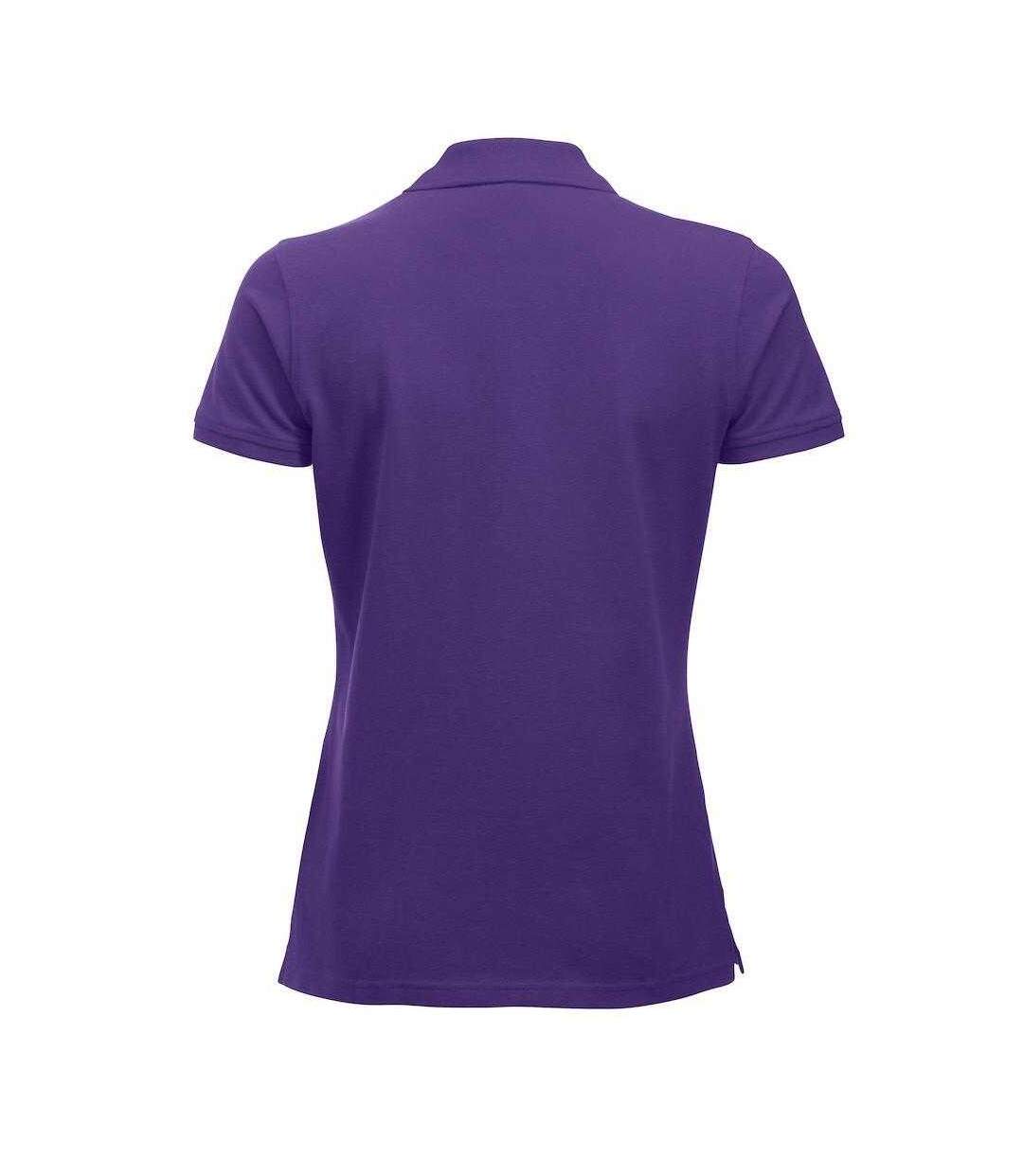 Polo Marion Femme Lilas Vif Clique-2