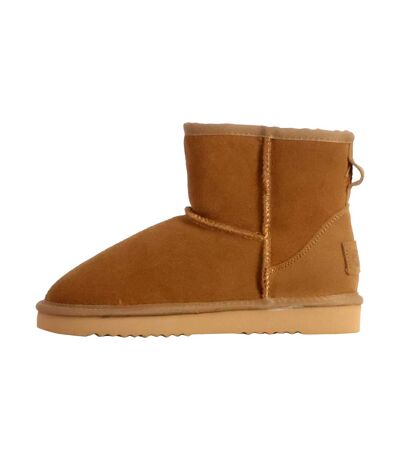 Bottines Chausson Cuir Natural World Bota Alta Merino