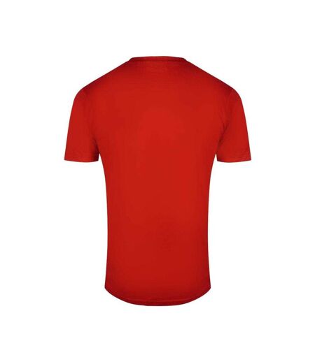 Mens Tiger Logo T-shirt Red Cavalli Class