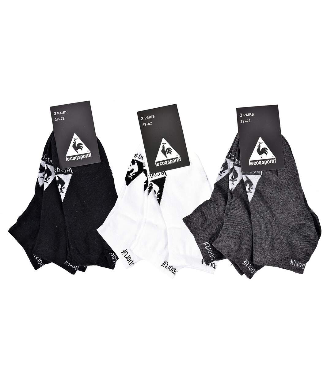 Chaussettes homme SNEAKER Le Coq Sportif Pack de 9 Paires K8500-3