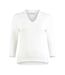 Haut Manches ¾ Femme Blanc Kustom Kit-1